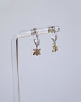 Sadie Jo Jewelry Co. Diamond Butterfly Pave Charm Hoops