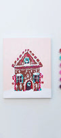 Paint Anywhere Gingerbread Home Holiday Paint By Numbers Framed Mini