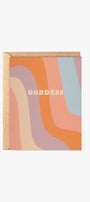 Daydream Prints Goddess Retro Birthday Card