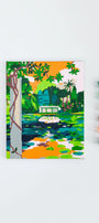 Paint Anywhere La Foelia Greenery Paint By Numbers Framed Mini