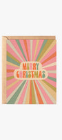 Daydream Prints Merry Christmas Sunburst Card