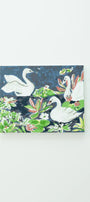 Paint Anywhere Swans Paint By Numbers Framed Mini