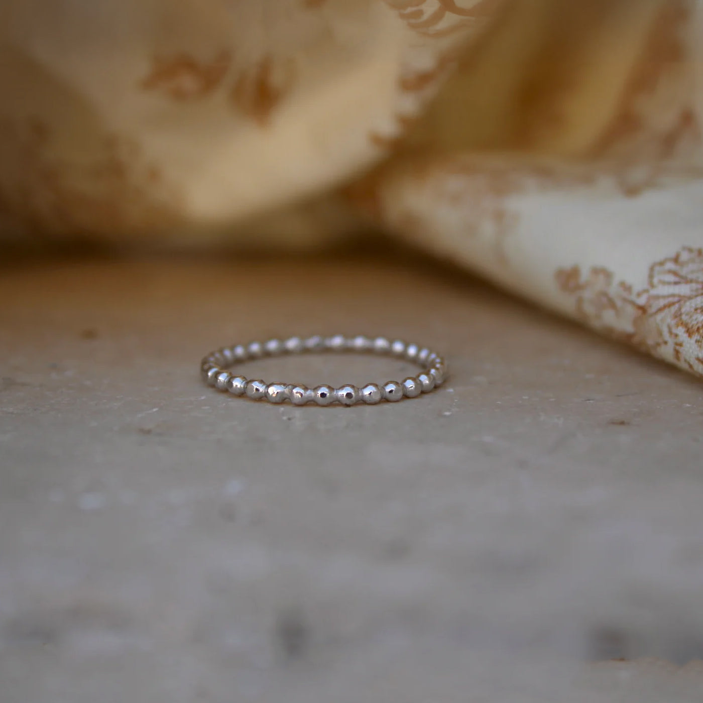 Sadie Jo Jewelry Co. Thin Beaded Band