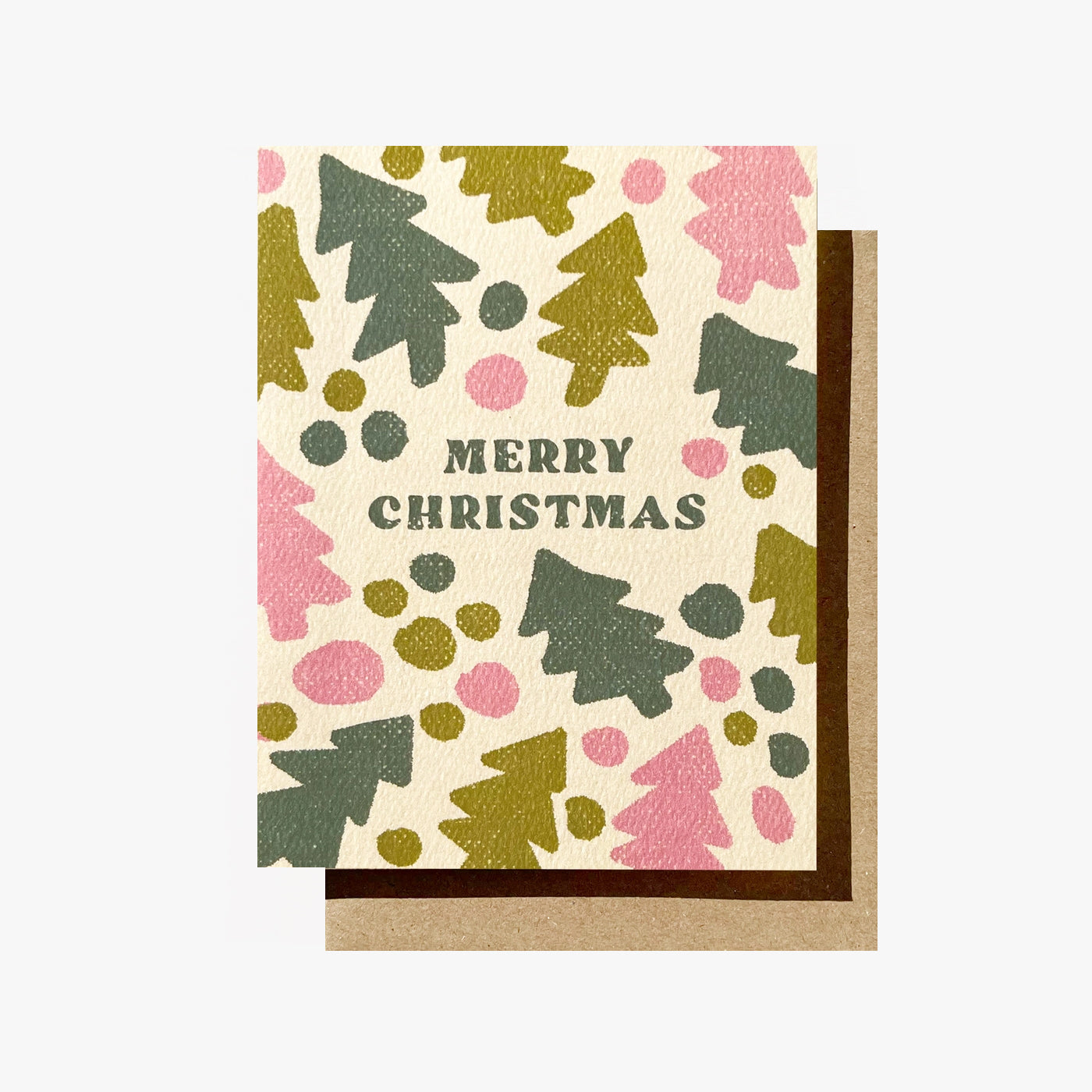 Daydream Prints Merry Christmas Tree Card