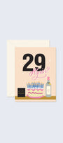 29 Again? Birthday Greeting Card