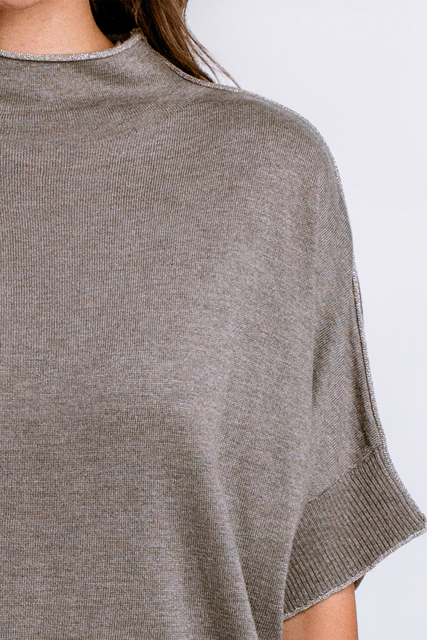 Fawn Mock Neck Top
