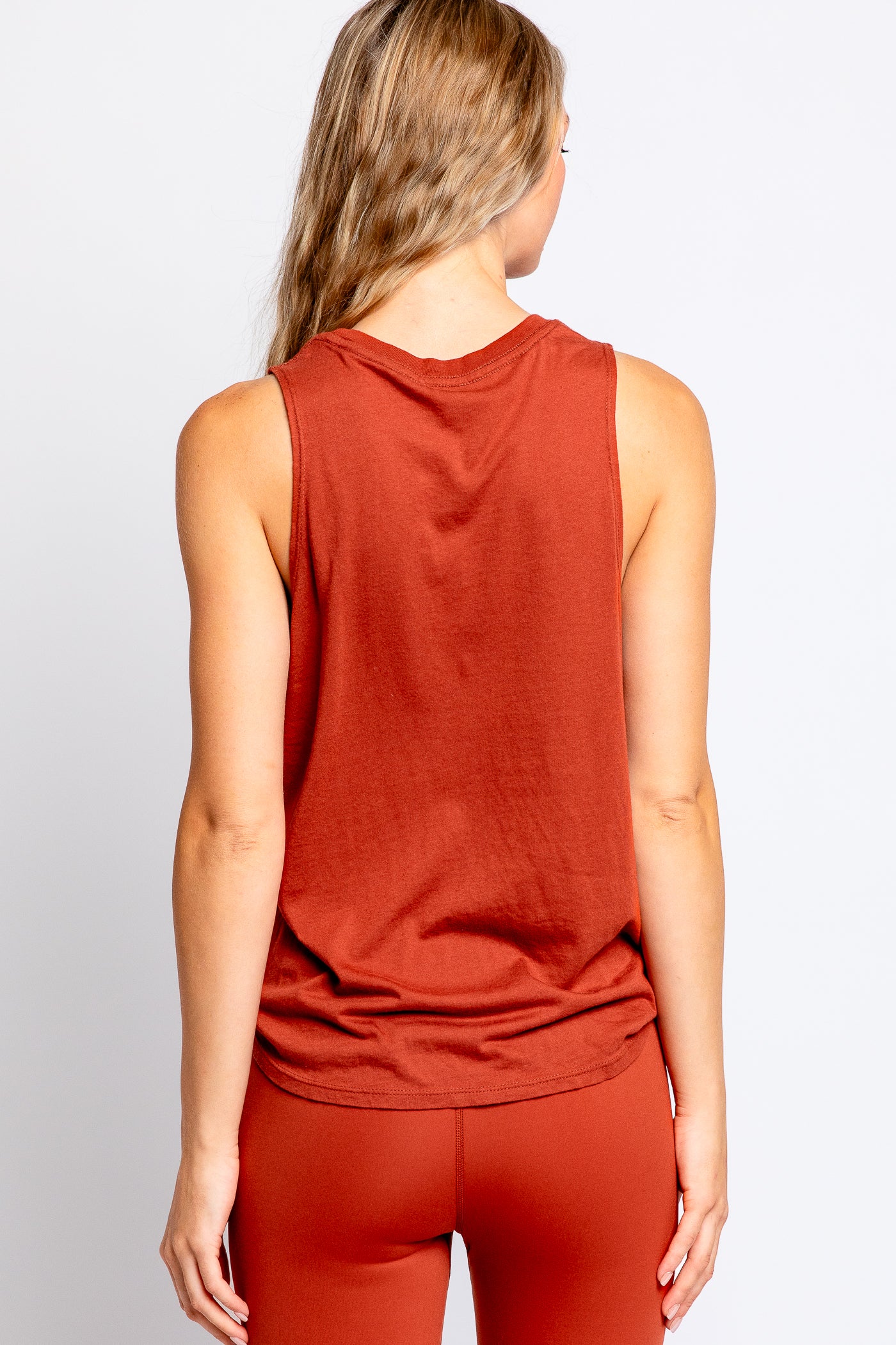 Spiritual Gangster Love Lines Jade Muscle Tank