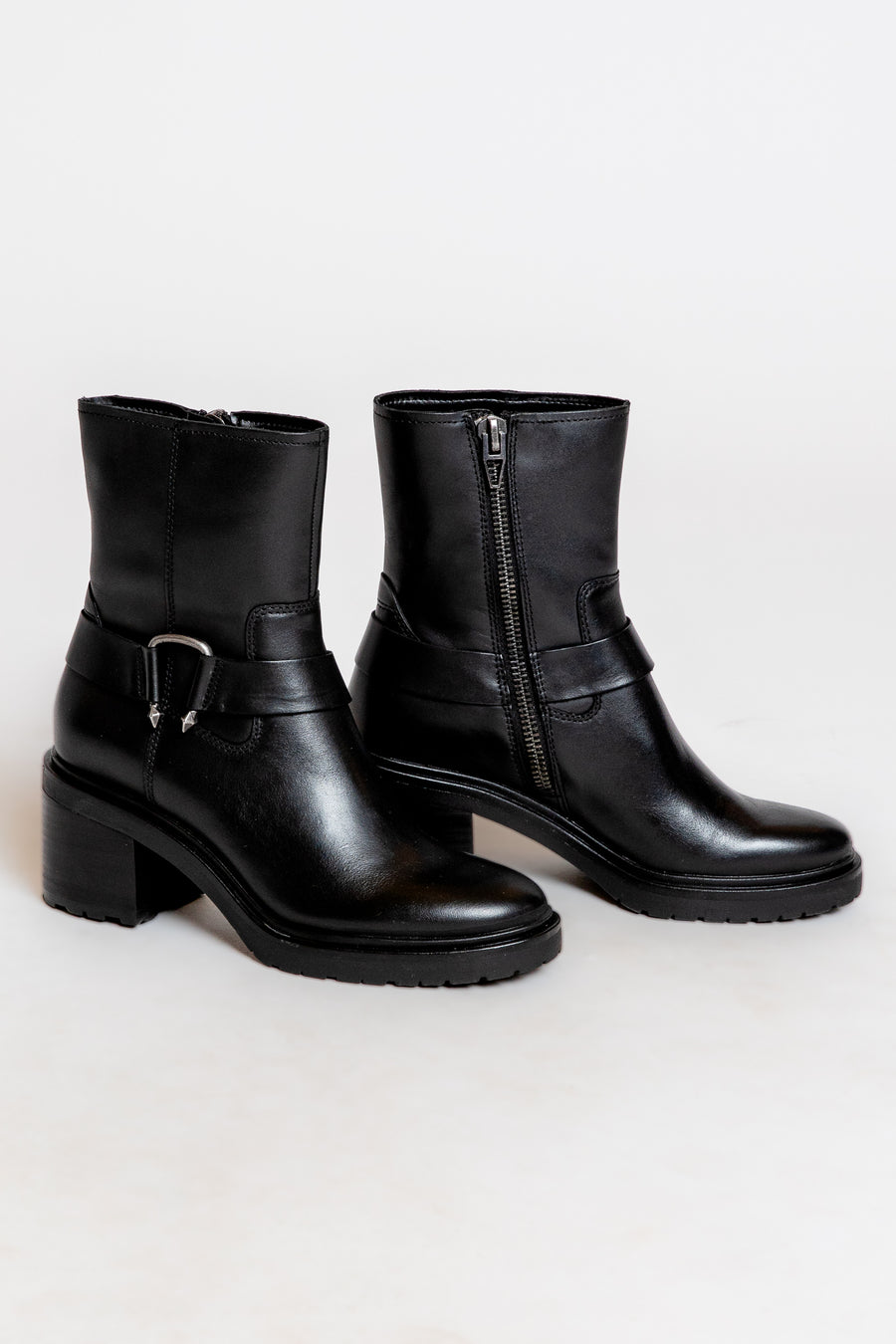 Dolce Vita Camros Boots in Black Leather