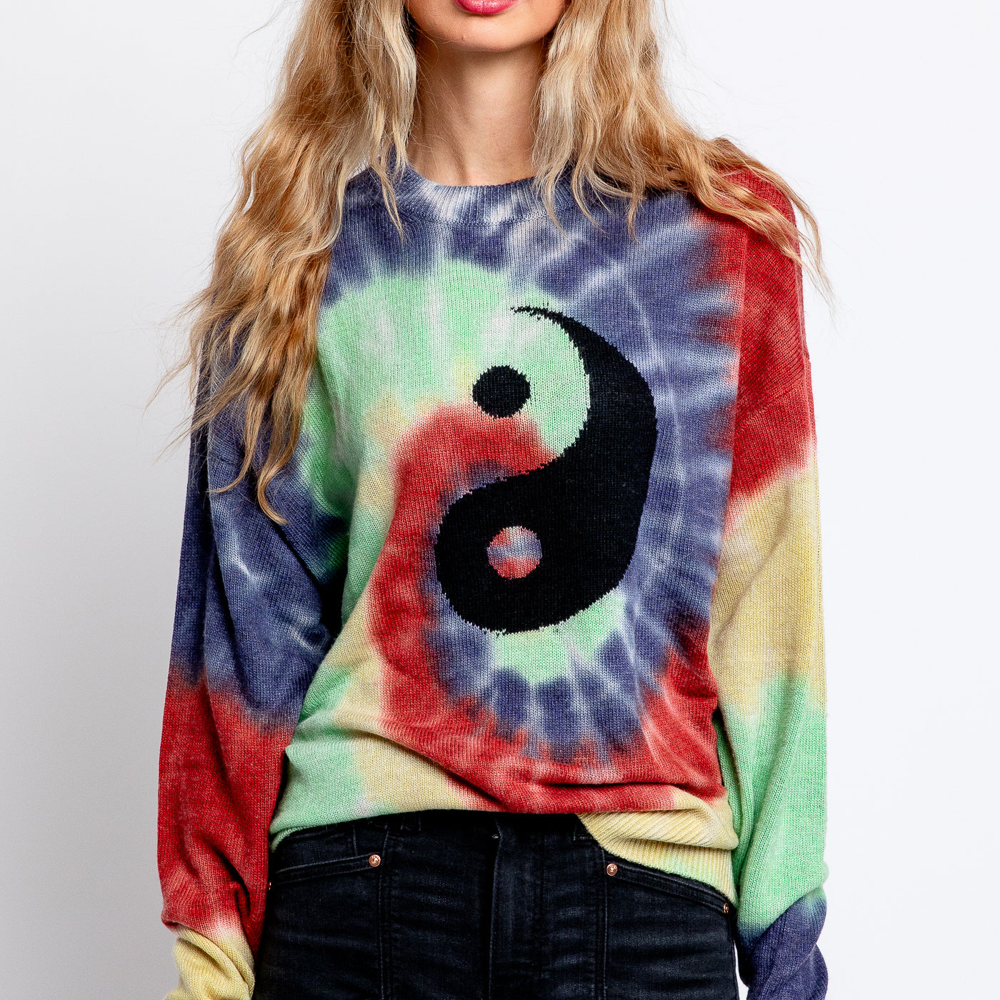 Spiritual Gangster Tie Dye Maude Sweater