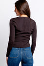 FRAME Slinky Long Sleeve Rib Henley
