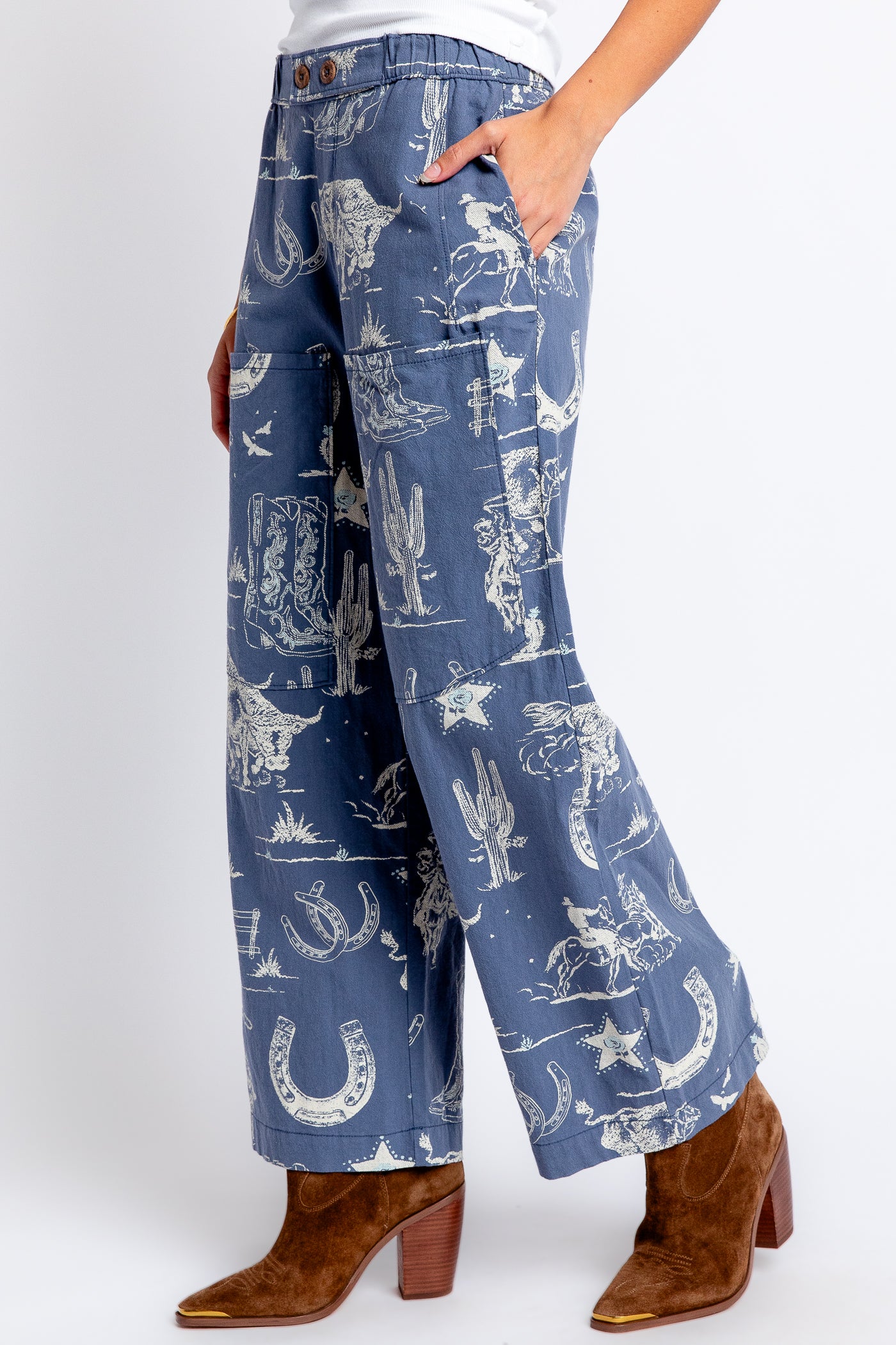 Free People Seaside Pull-On Pant