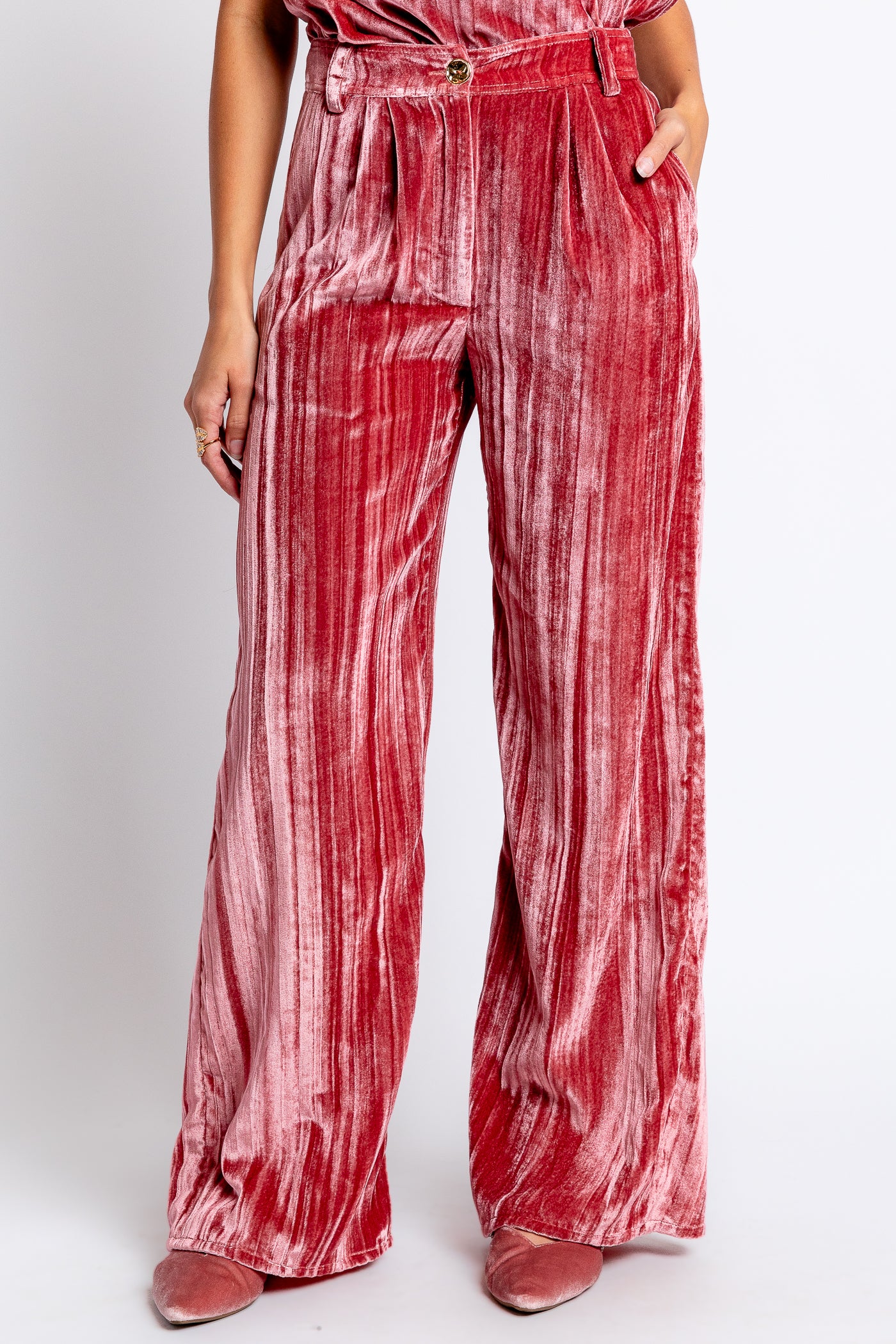 Nation LTD Ridley Velvet Pant