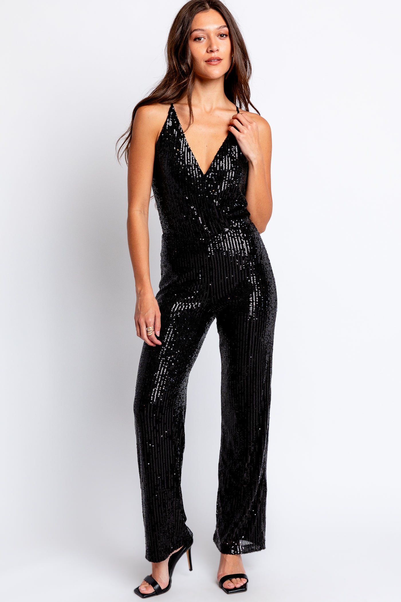 Young Fabulous & Broke Maxim Sequin Jumpsuit