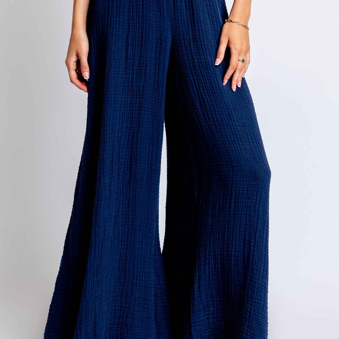 Michael Stars Simba Wide Leg Gauze Pant