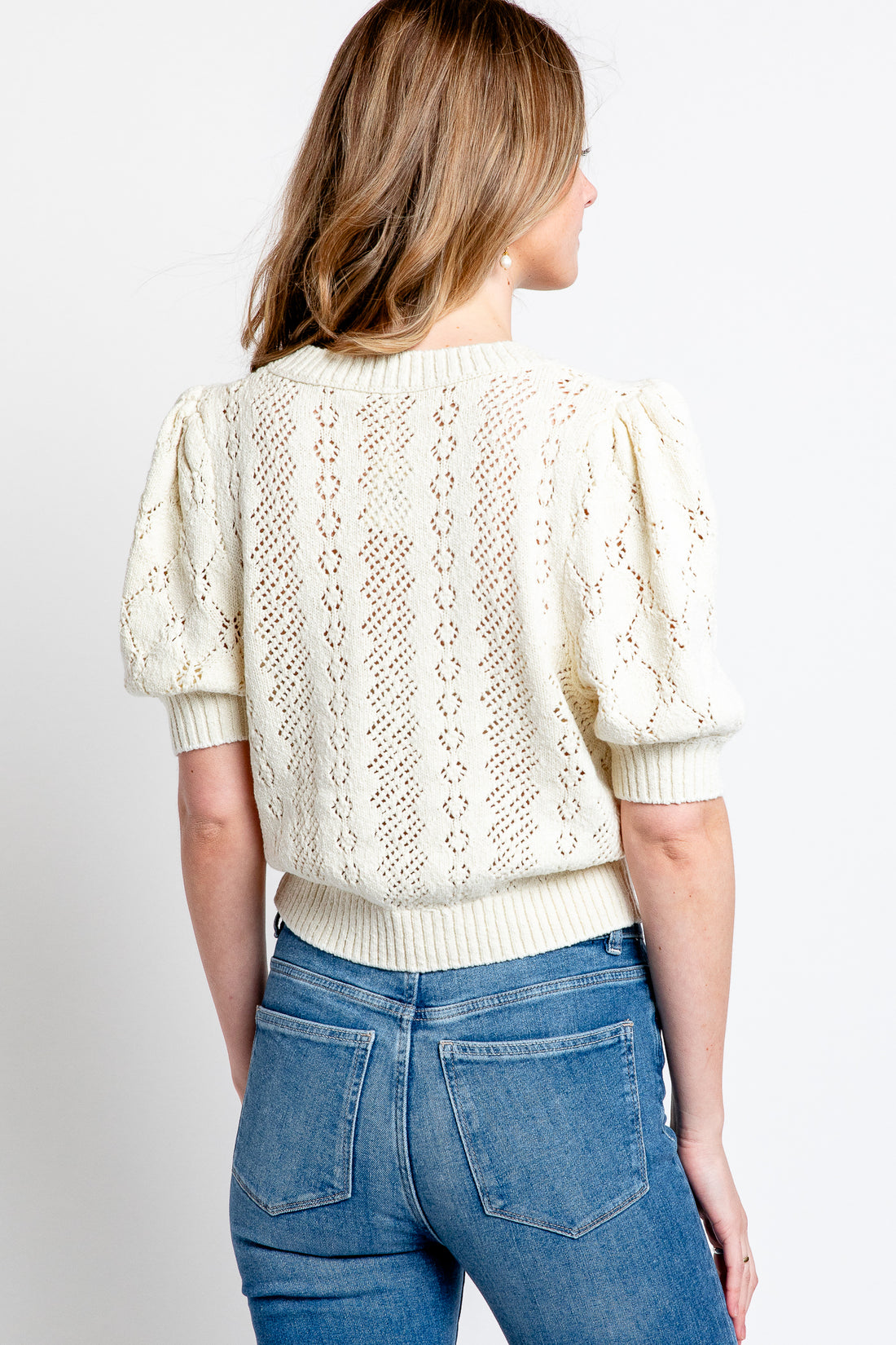 Free People Eloise Pullover in Tofu