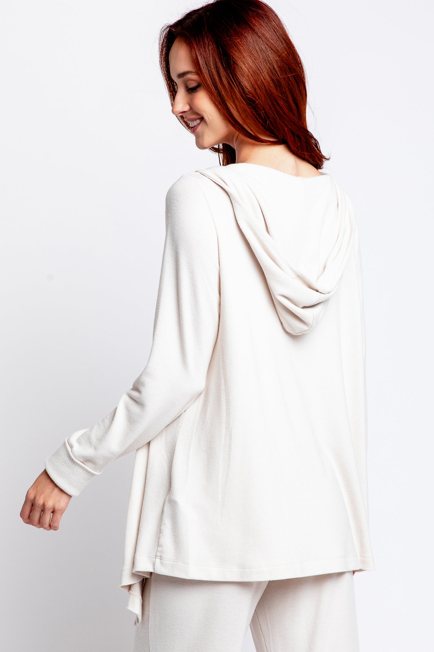 Michael Stars Gabi Open Hooded Cardigan