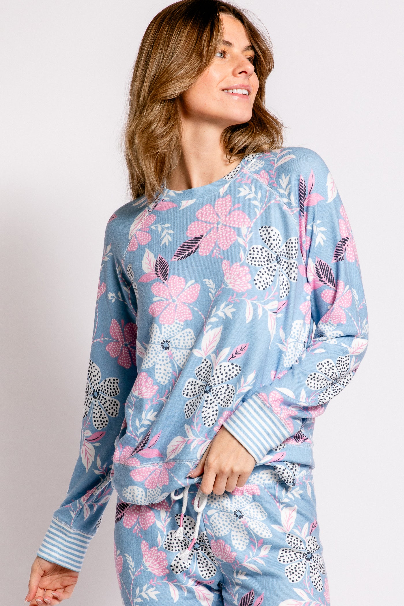 PJ Salvage Tropic Garden L/S Top