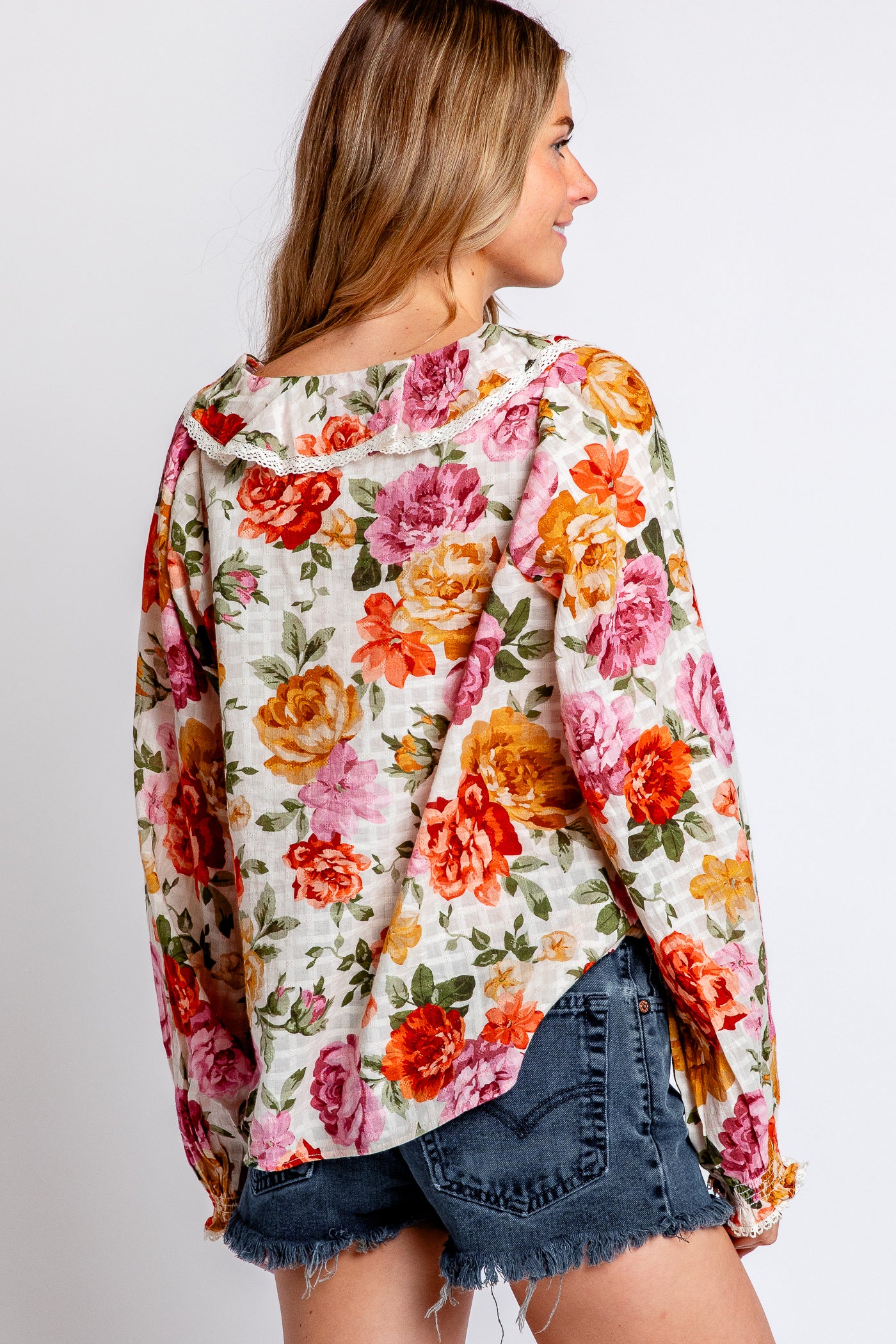 Show Me Your Mumu Lydia Ruffle Top