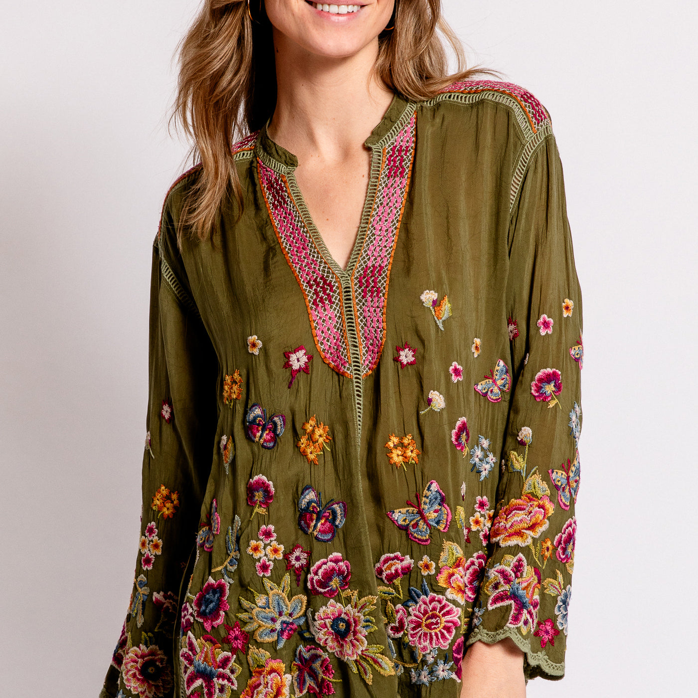 Johnny Was Mathilde Maude Blouse