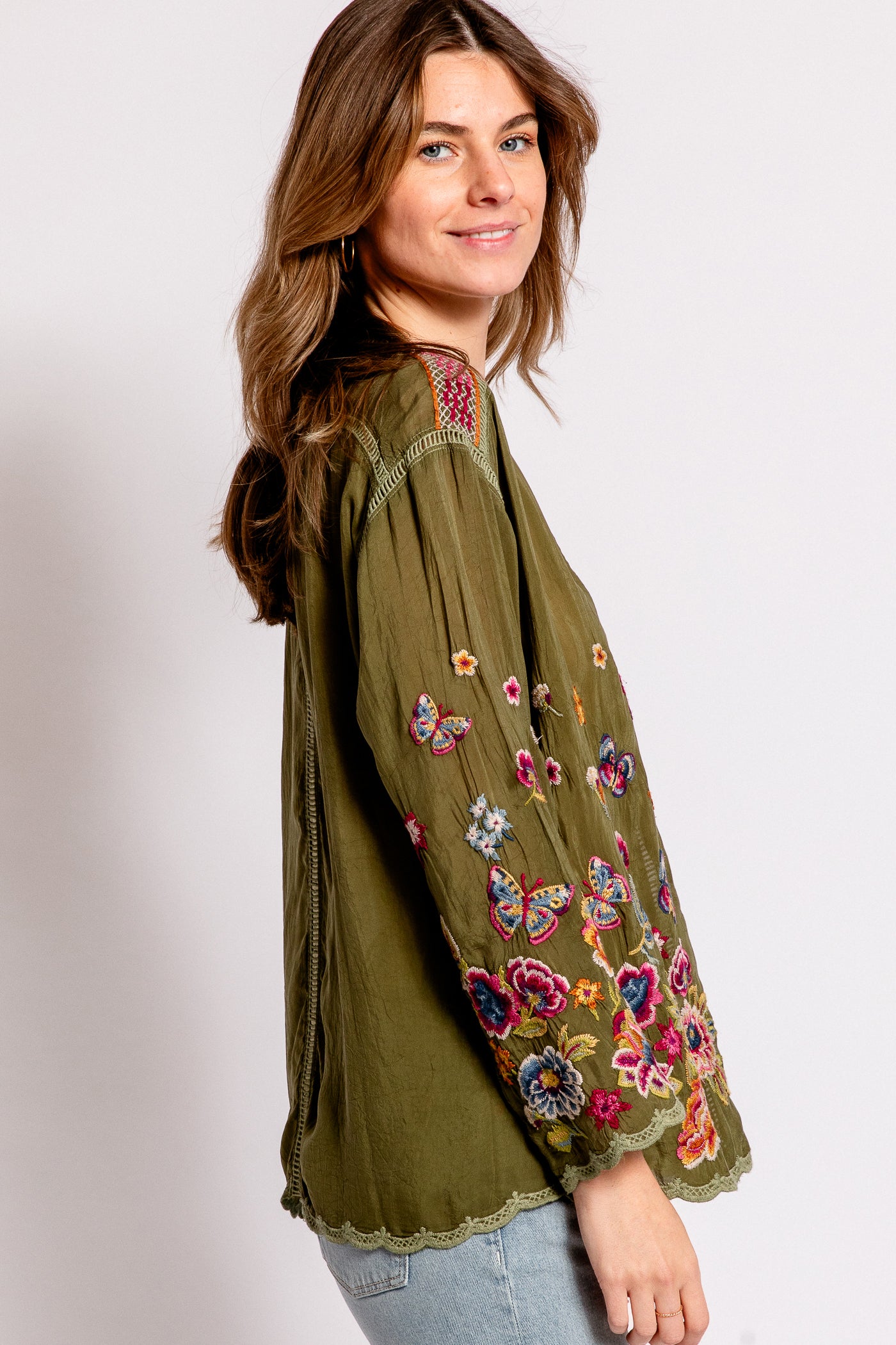 Johnny Was Mathilde Maude Blouse