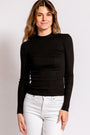 Nation LTD Gina Slim Mock Neck