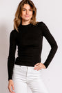 Nation LTD Gina Slim Mock Neck