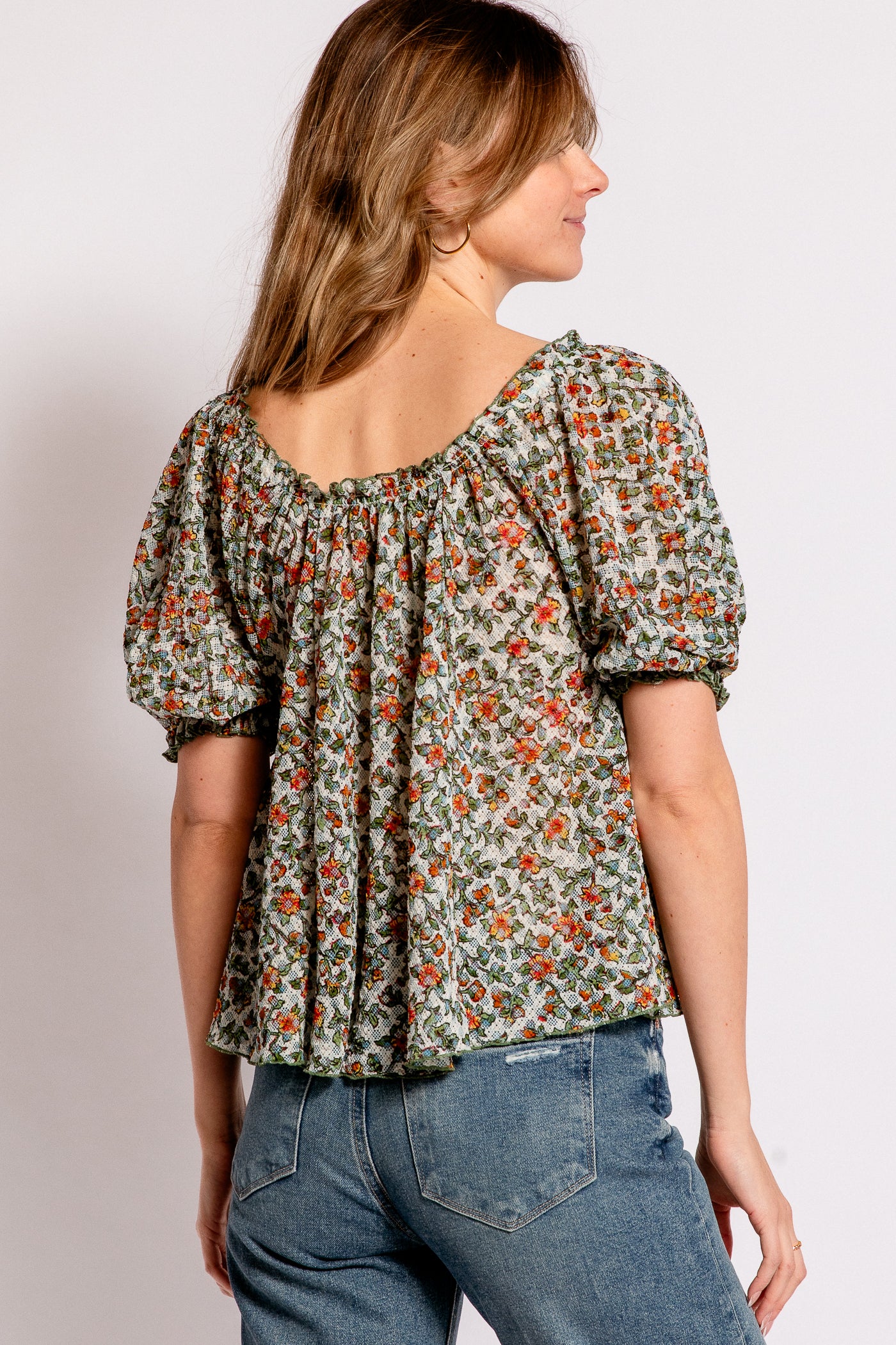 Free People Astra Peasant Top