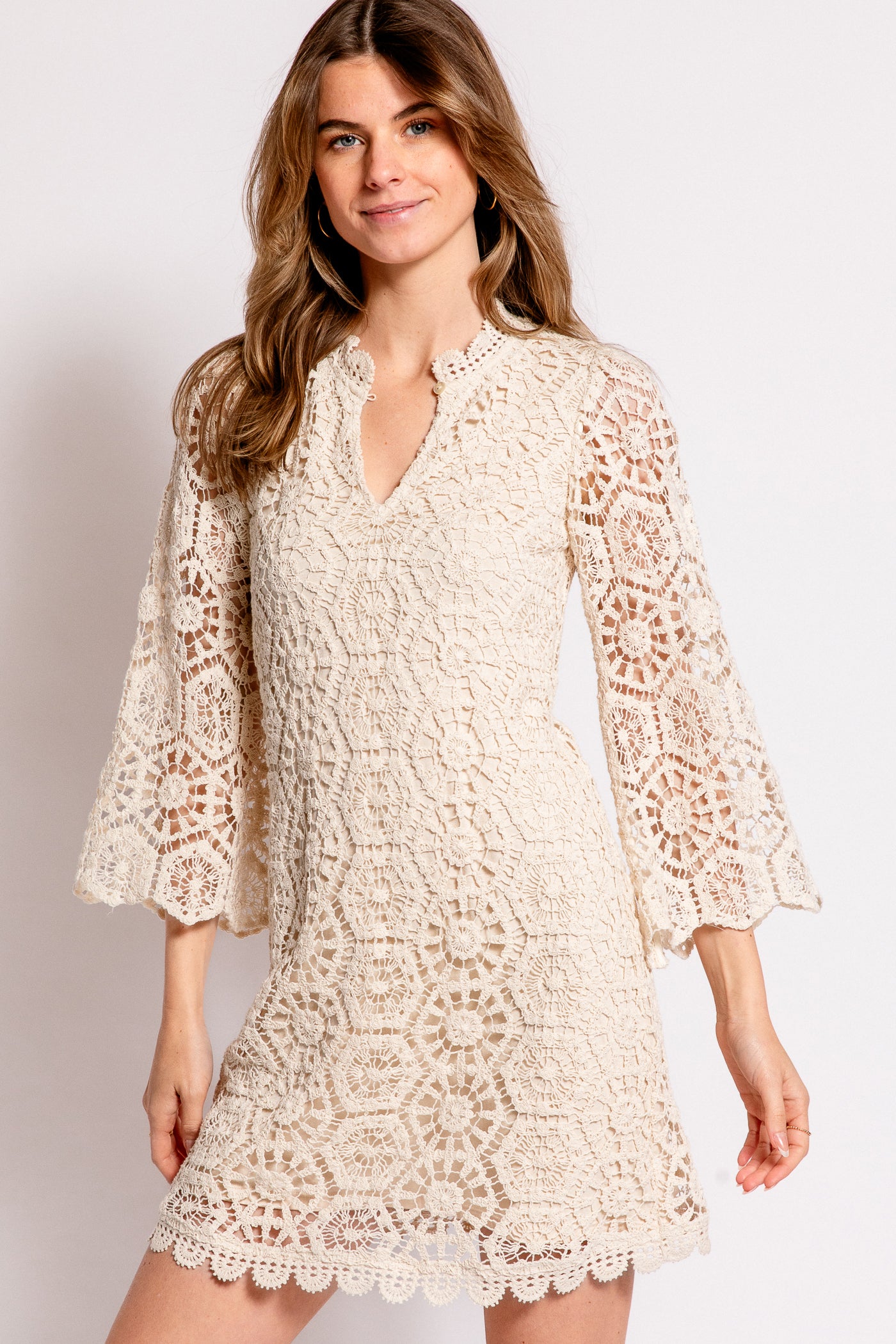 Hale Bob Amirah Crochet Dress