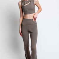 Spiritual Gangster Giselle Bootcut Pant in Falcon