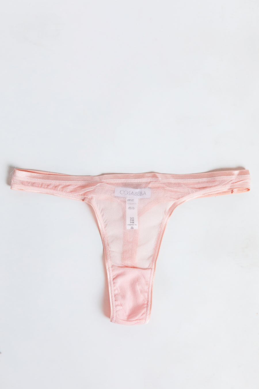 Cosabella Soire Confidence Thong in Pink Lily