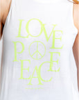 Spiritual Gangster Love Peace Jade Tank