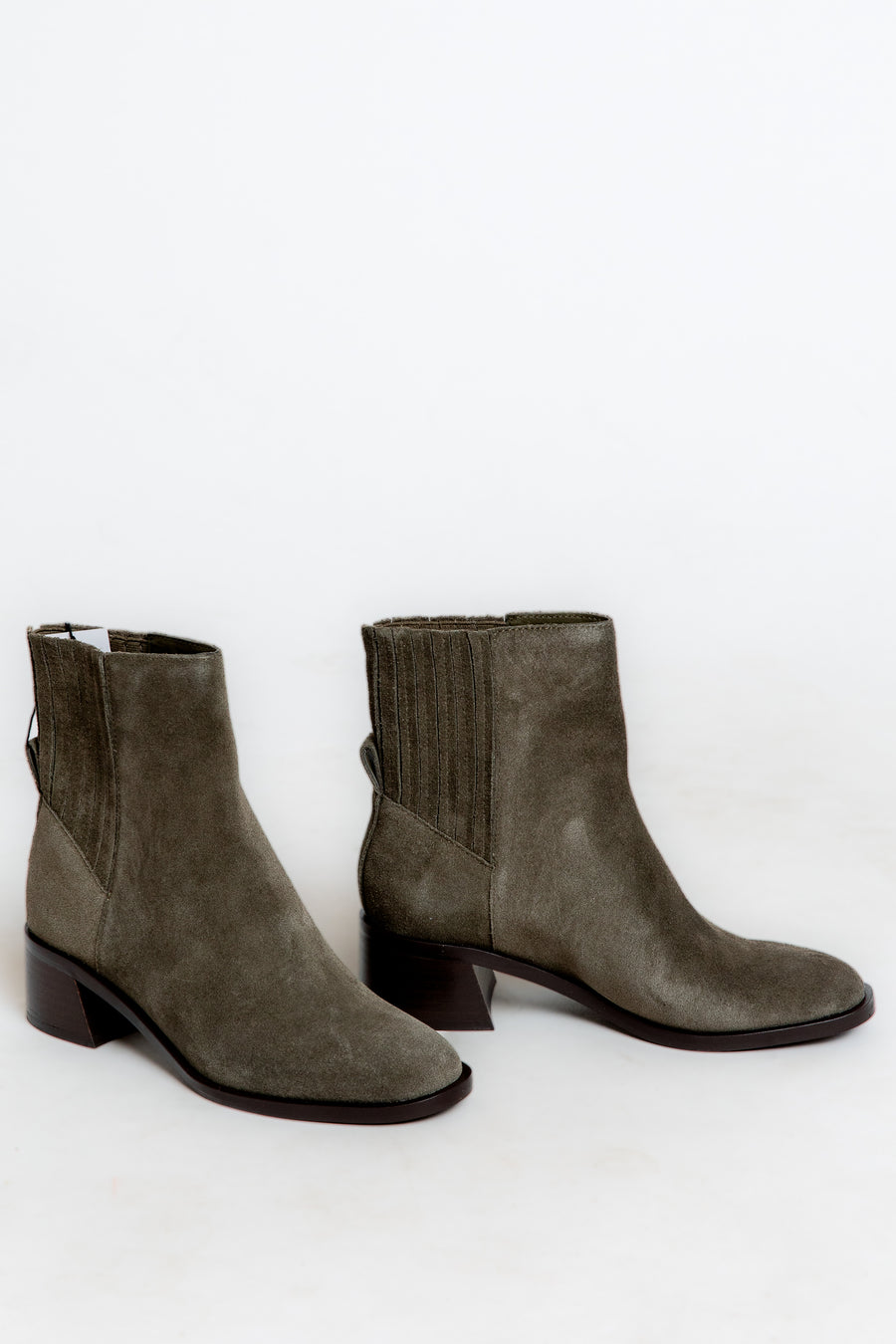 Dolce Vita Linny H2O Bootie in Olive Suede