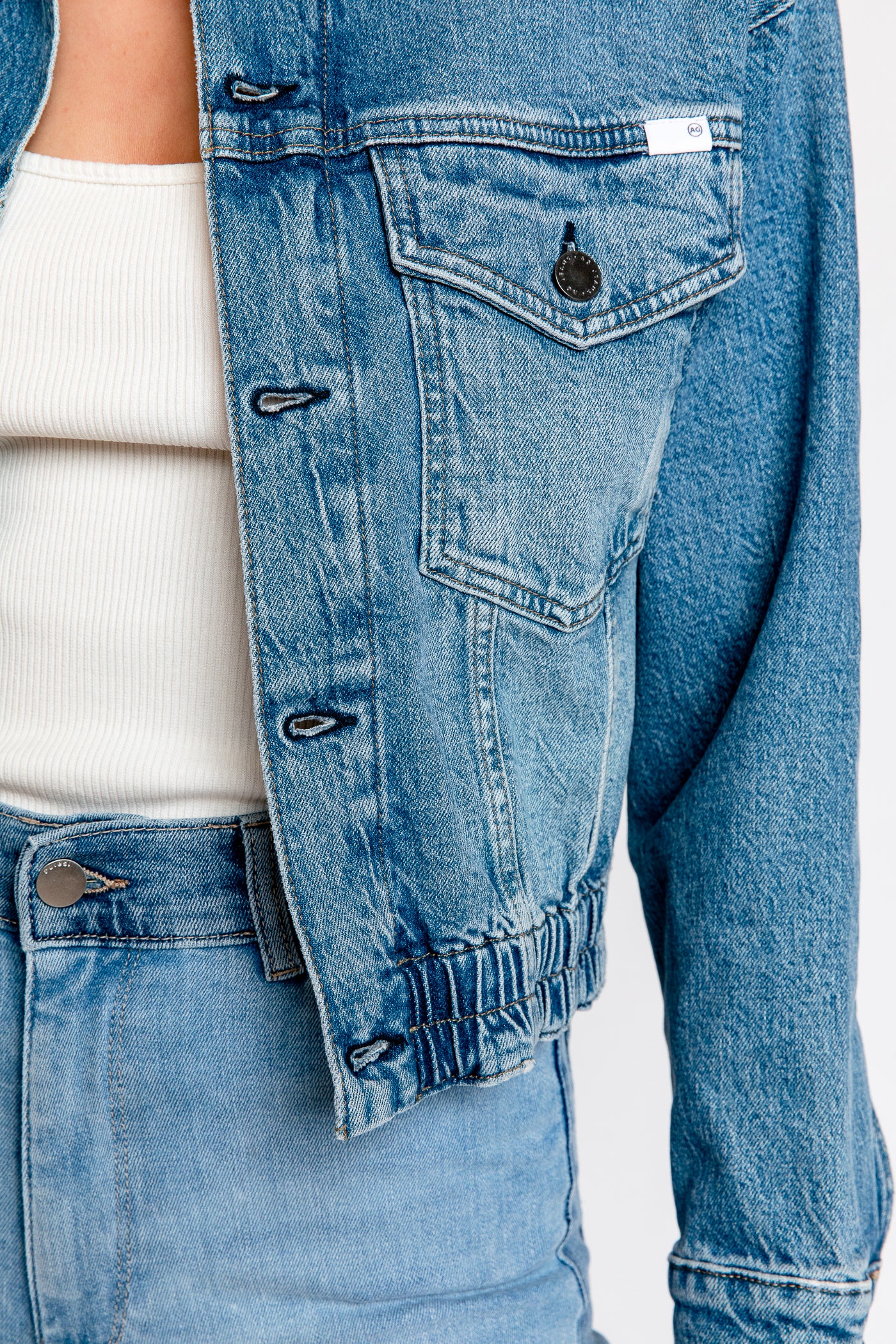 AG Jeans Cropped Arllow Jacket