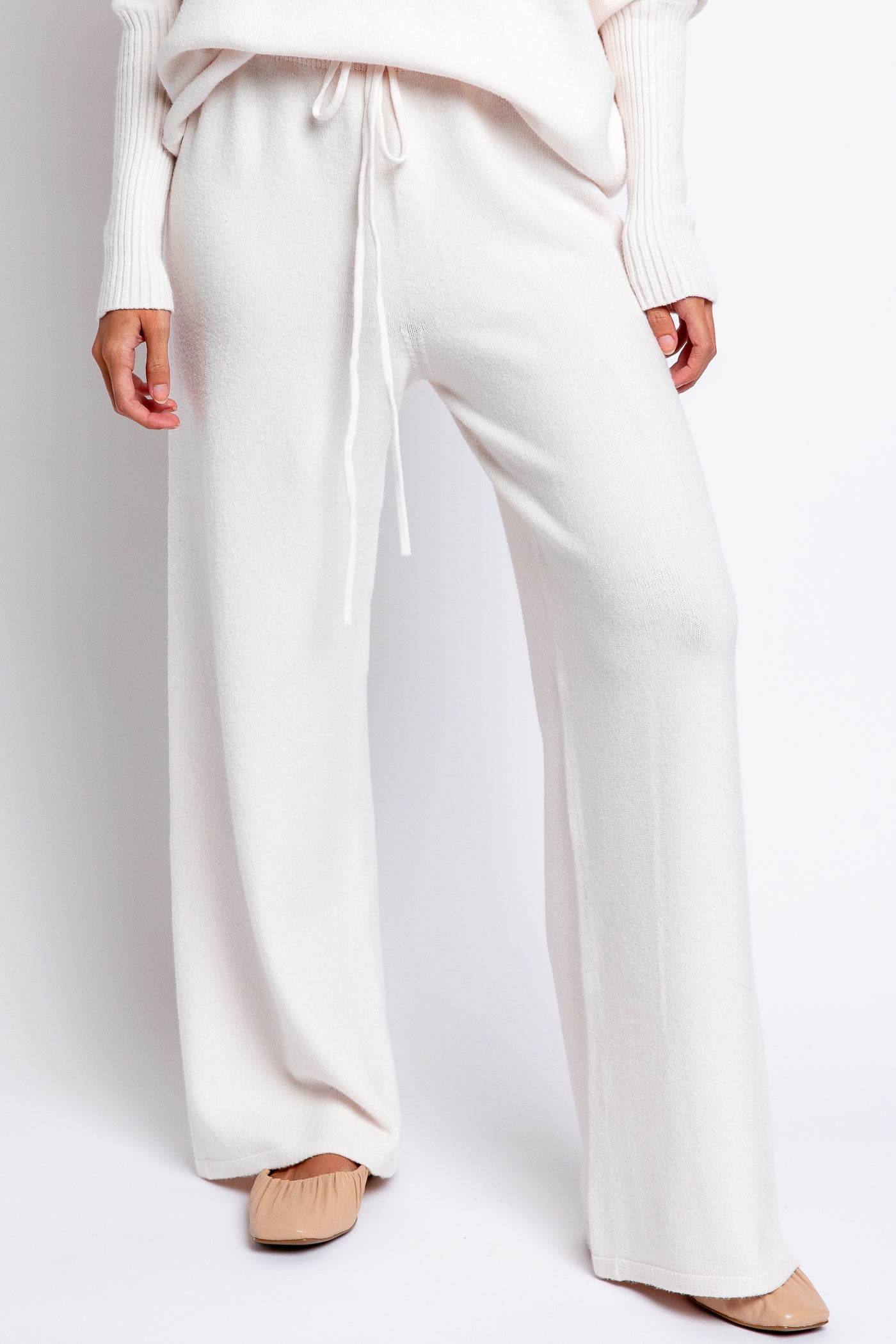 Milio Milano Italian Lightweight Knit Drawstring Pant