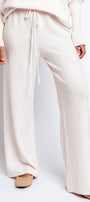 Milio Milano Italian Lightweight Knit Drawstring Pant