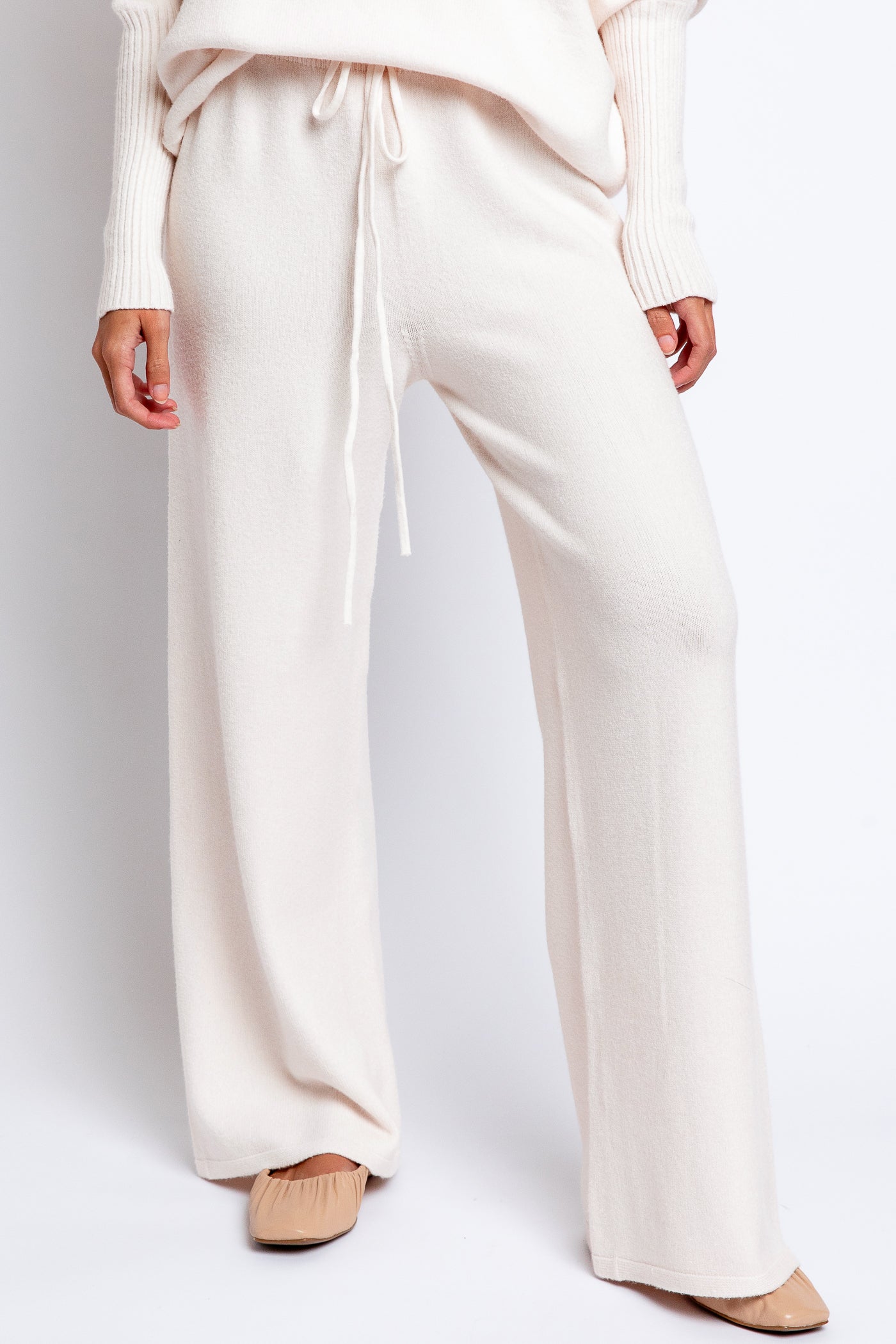 Milio Milano Italian Lightweight Knit Drawstring Pant