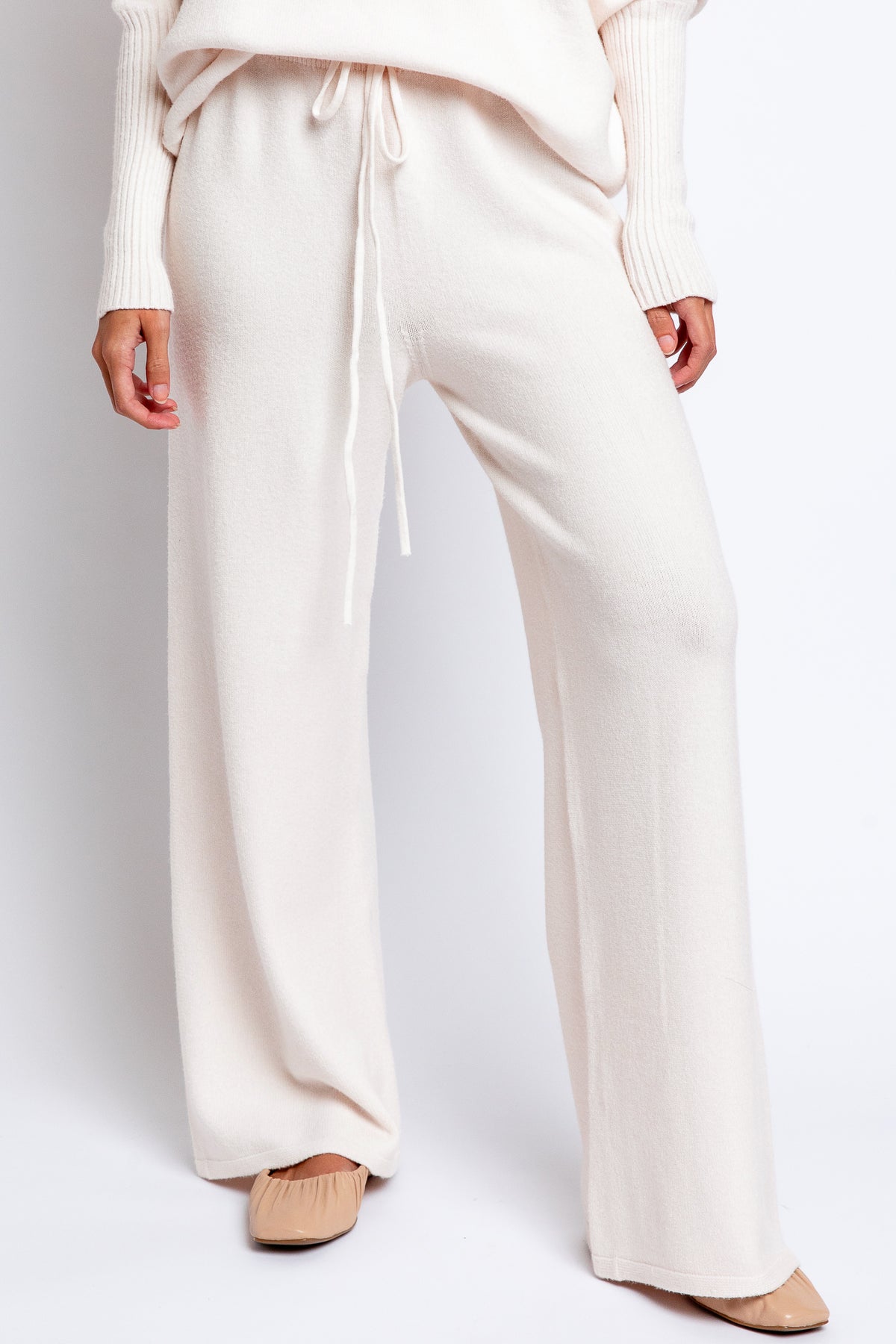 Milio Milano Italian Lightweight Knit Drawstring Pant