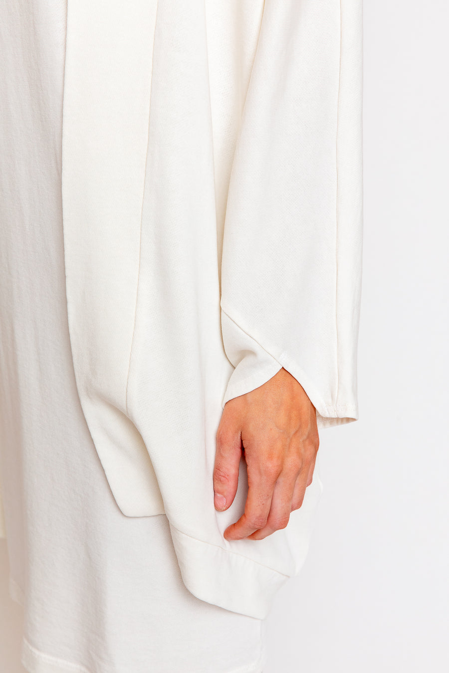 Lanston Relaxed Cardigan in Off White
