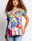Johnny Was Janie Favorite Crew Swing Tee