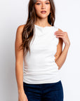 Michael Stars Coco Ruched Tank