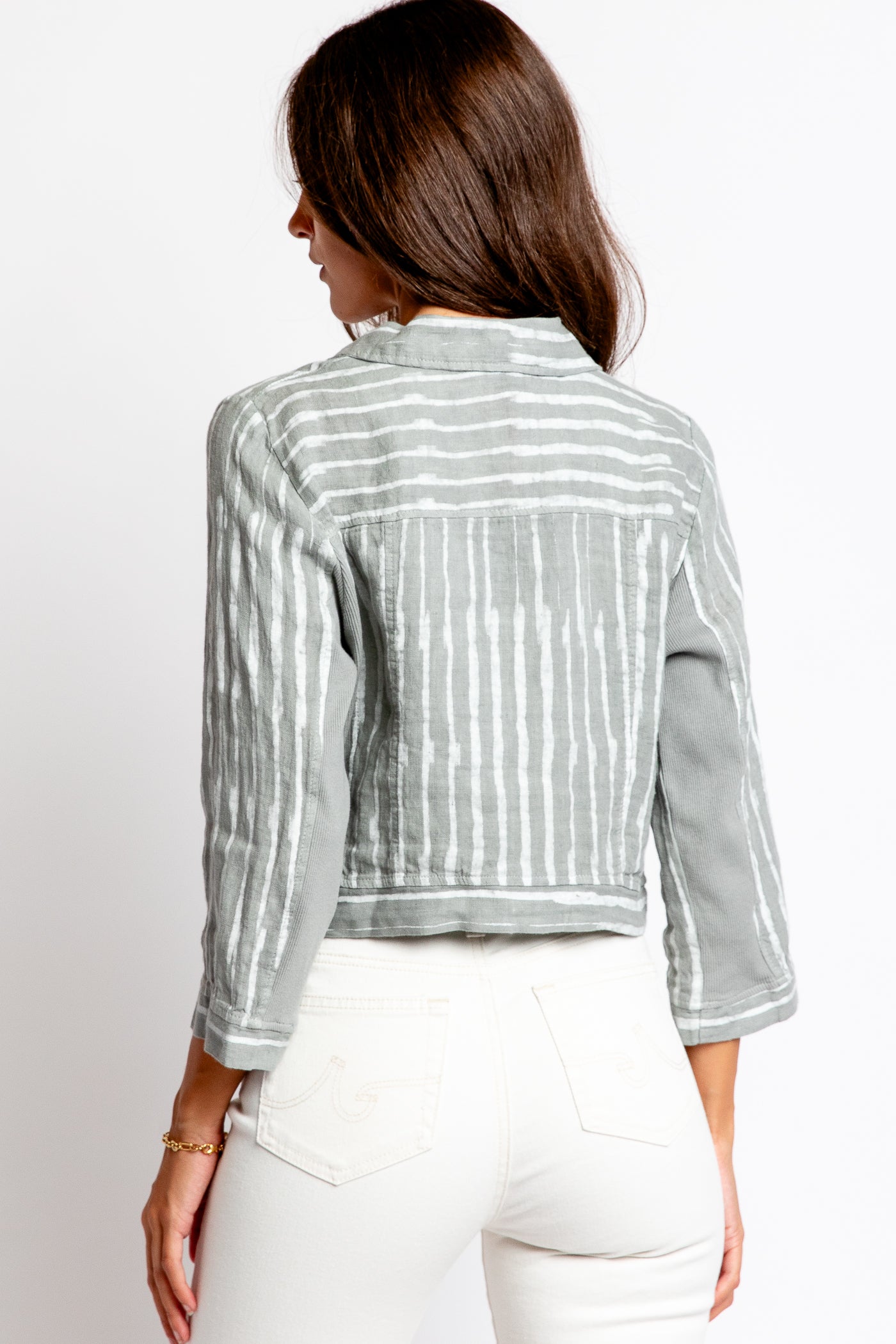 Inizio Jean Linen Jacket