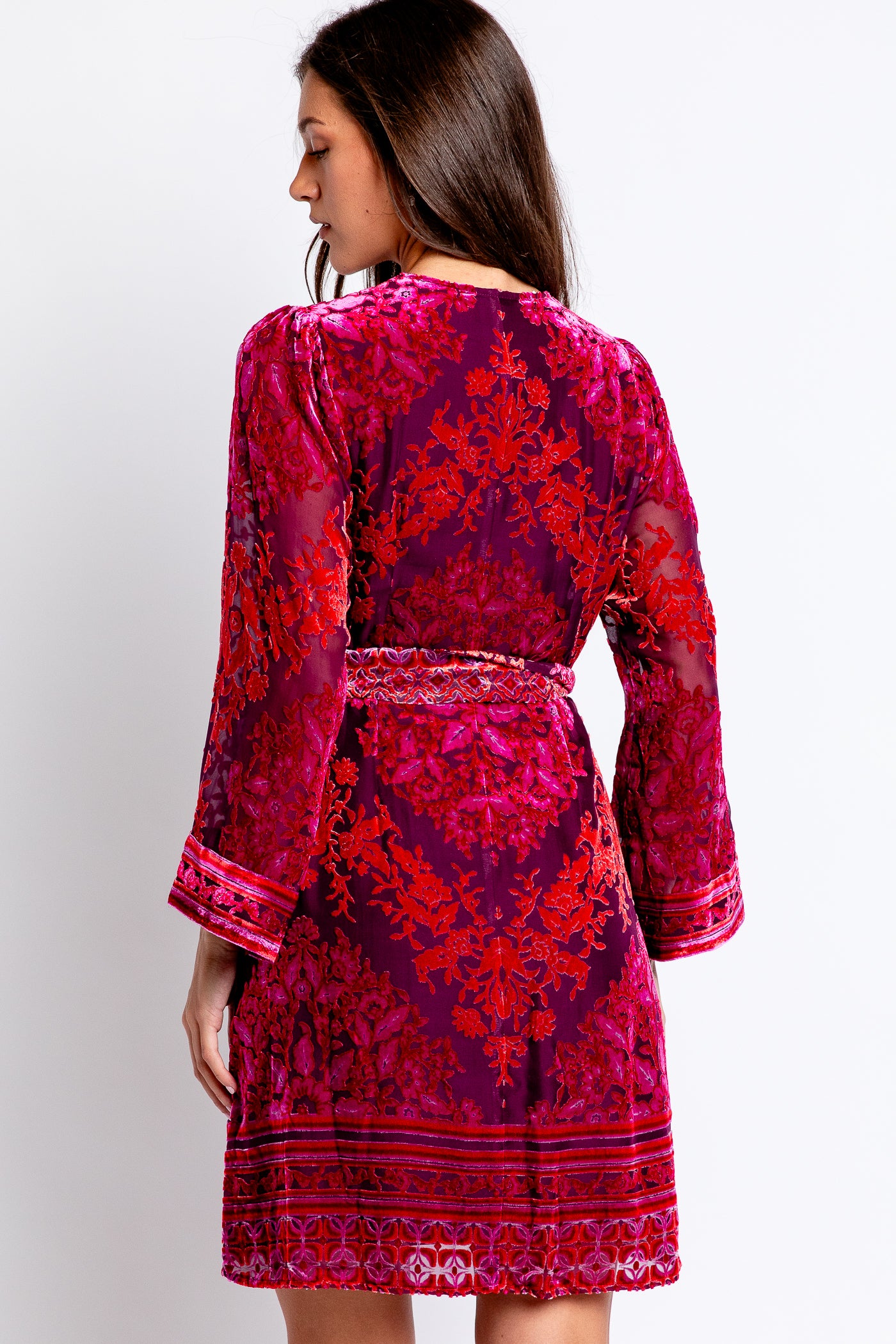 Hale Bob Helena Velvet Dress