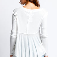 Free People Clover Babydoll in Ivory