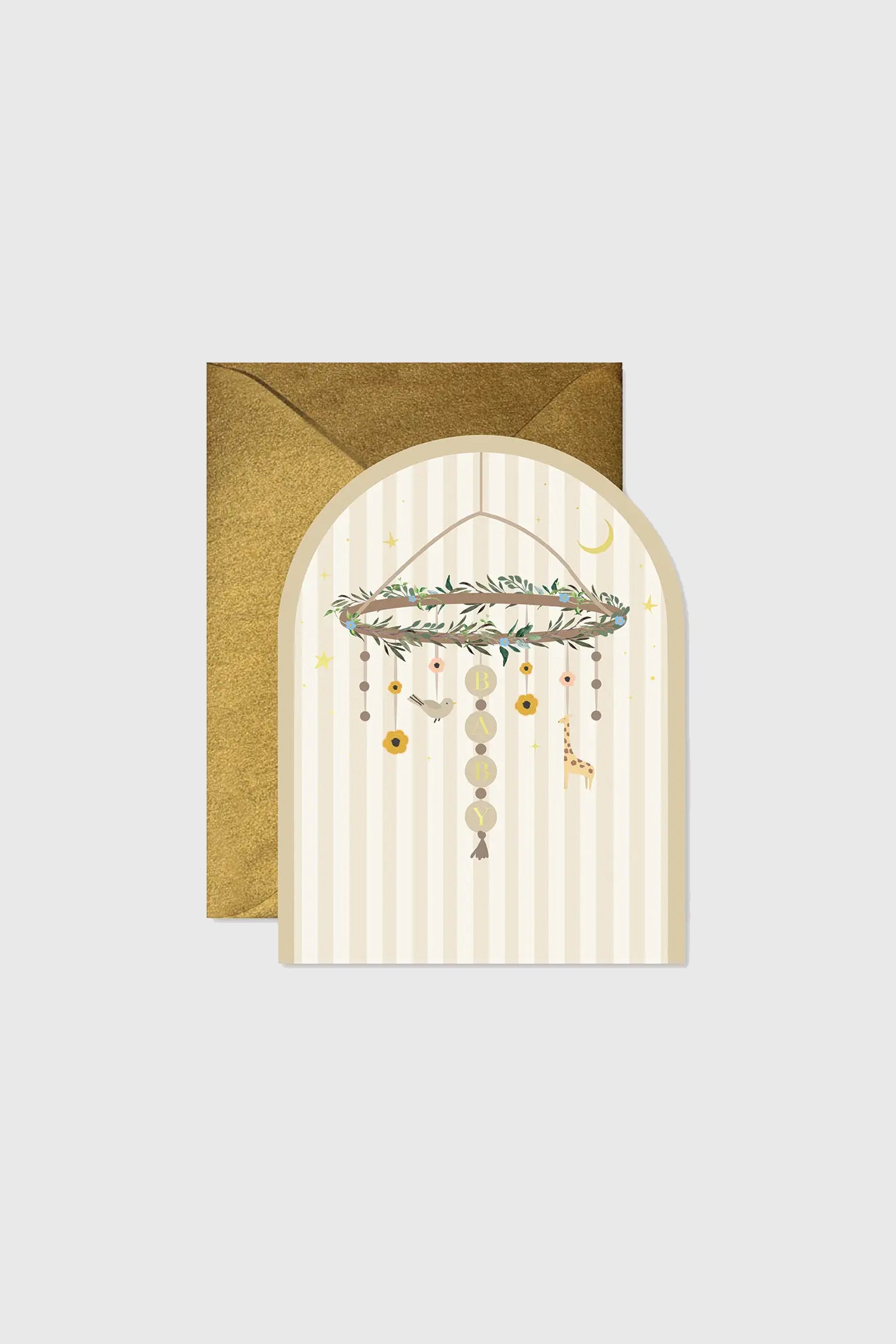 Ginger P. Designs Baby Mobile Arch Card