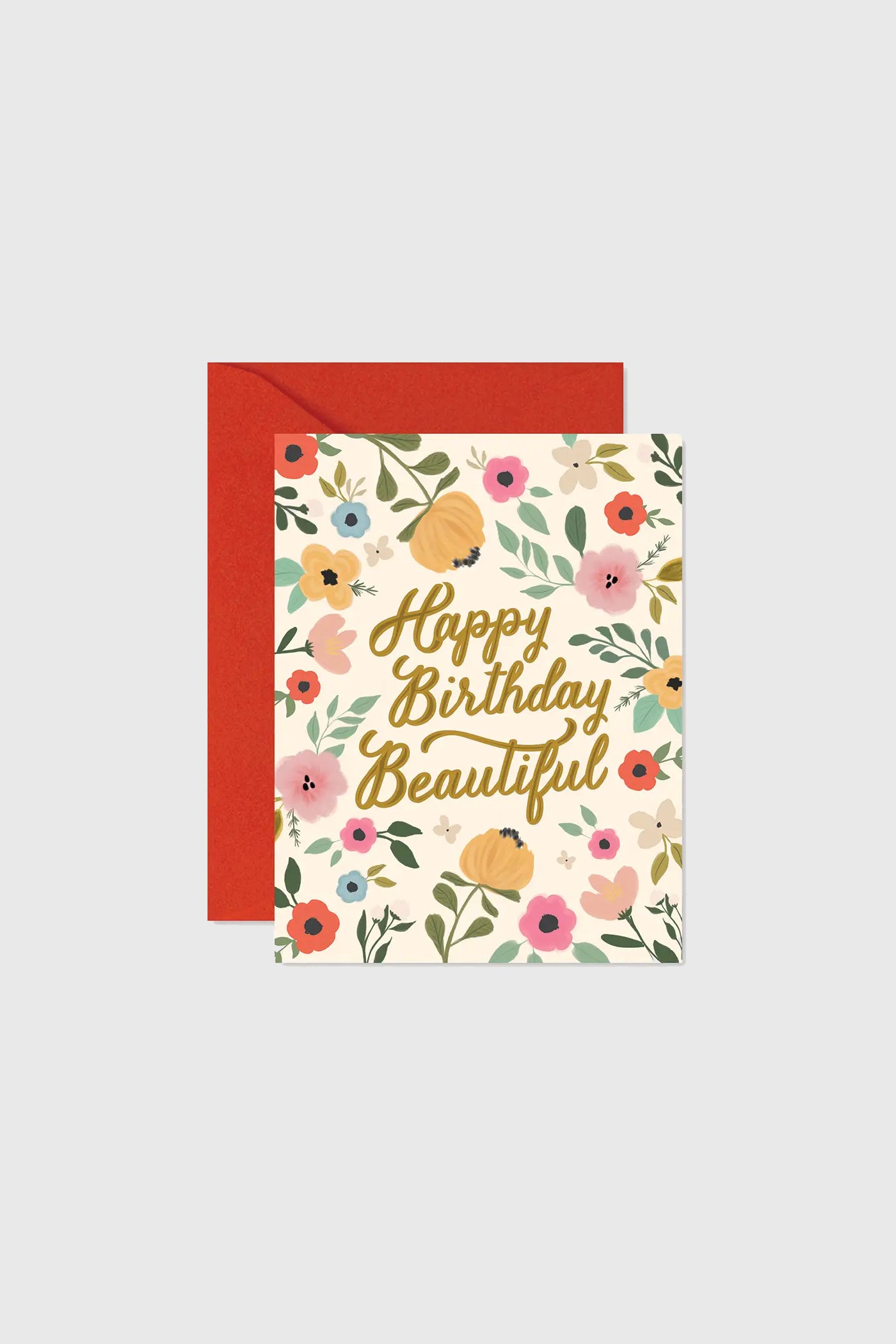 Ginger P. Designs Happy Birthday Beautiful Card