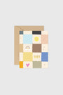 Ginger P. Designs Checkerboard Baby Quilt Card