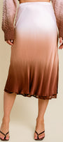 Perrin Layered Ombre Skirt