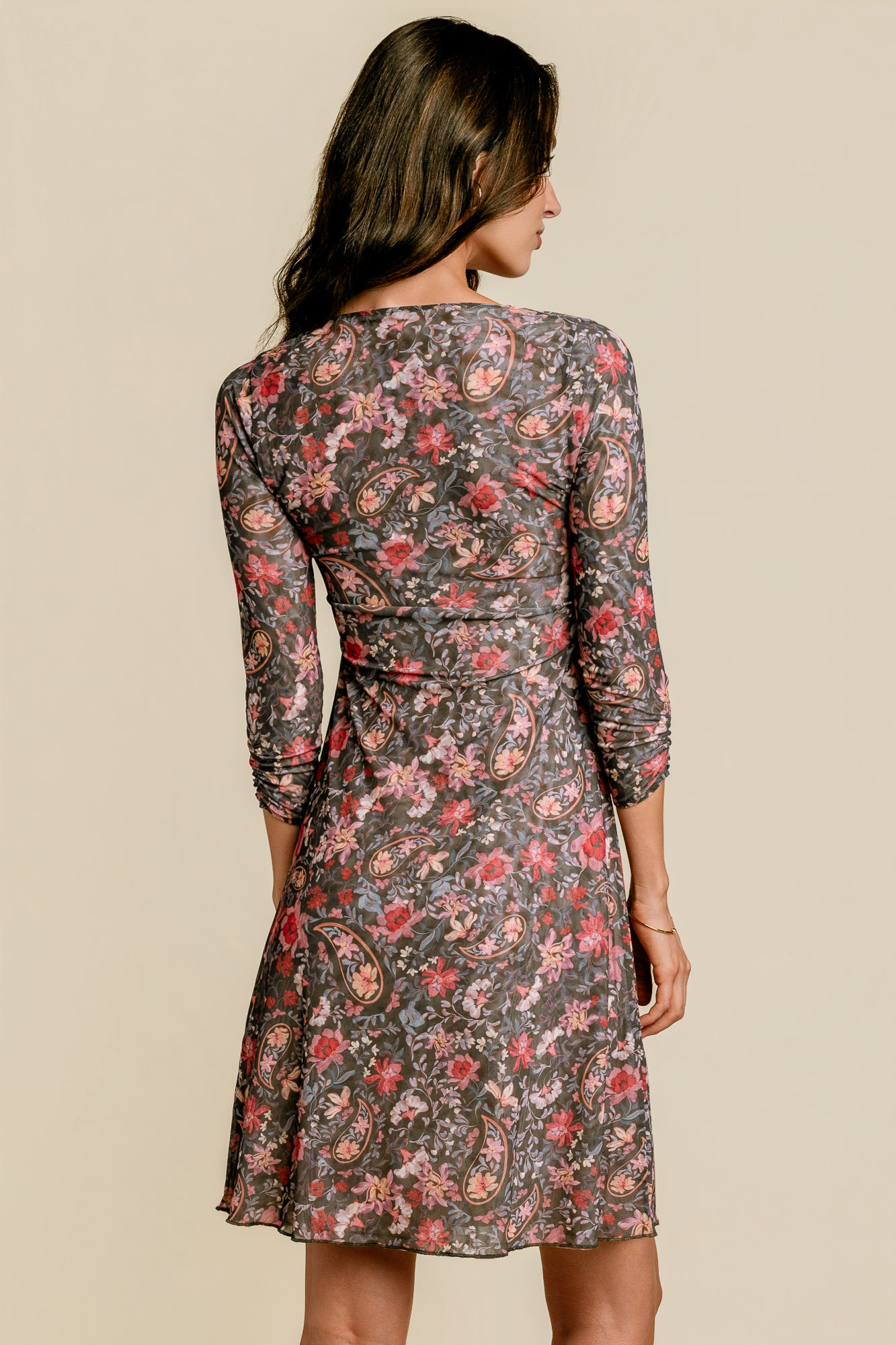 Johnny Was Lizzeth Reversible Mesh Dress