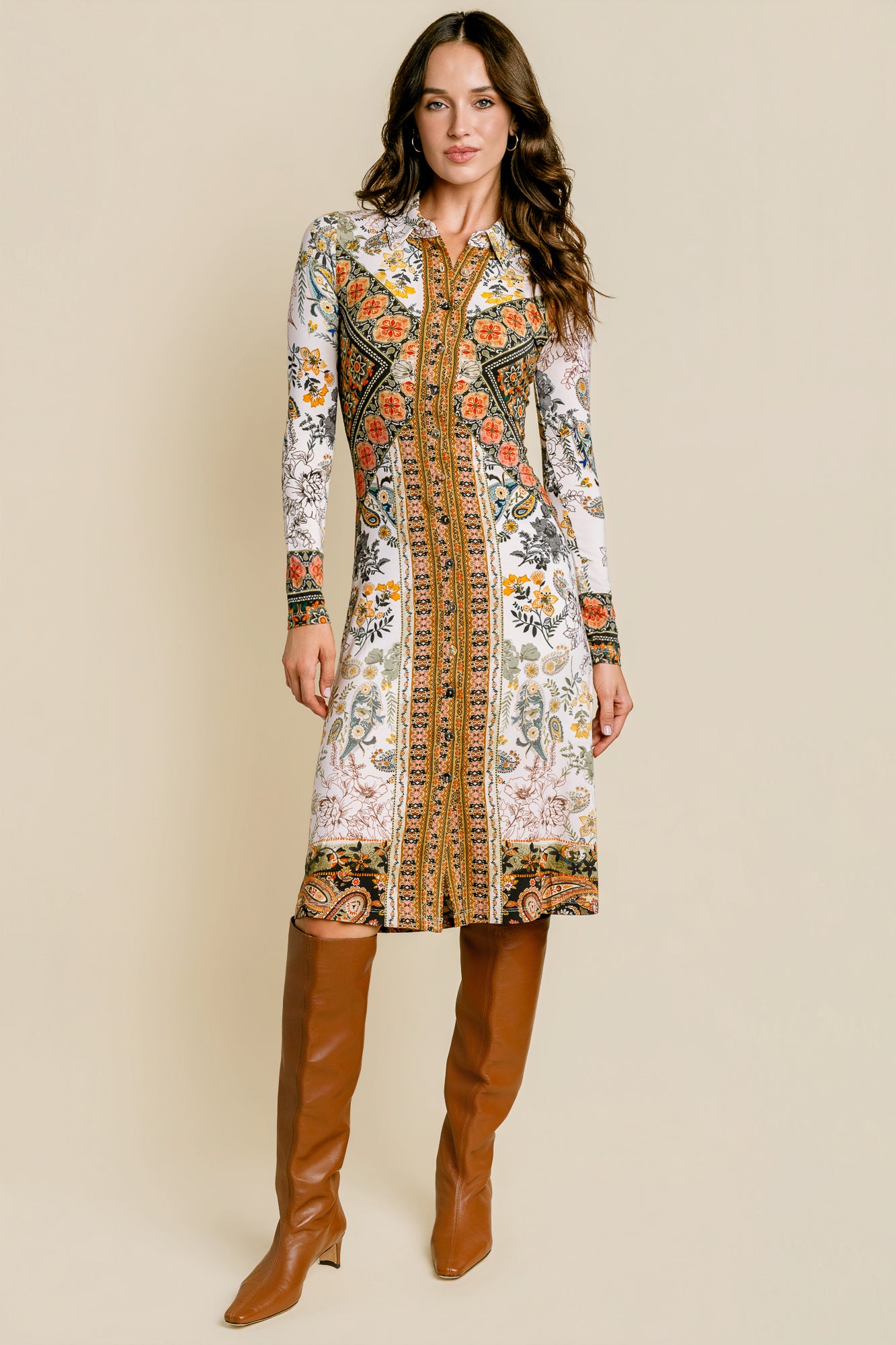 Johnny Was Janie Favorite Button Down Dress