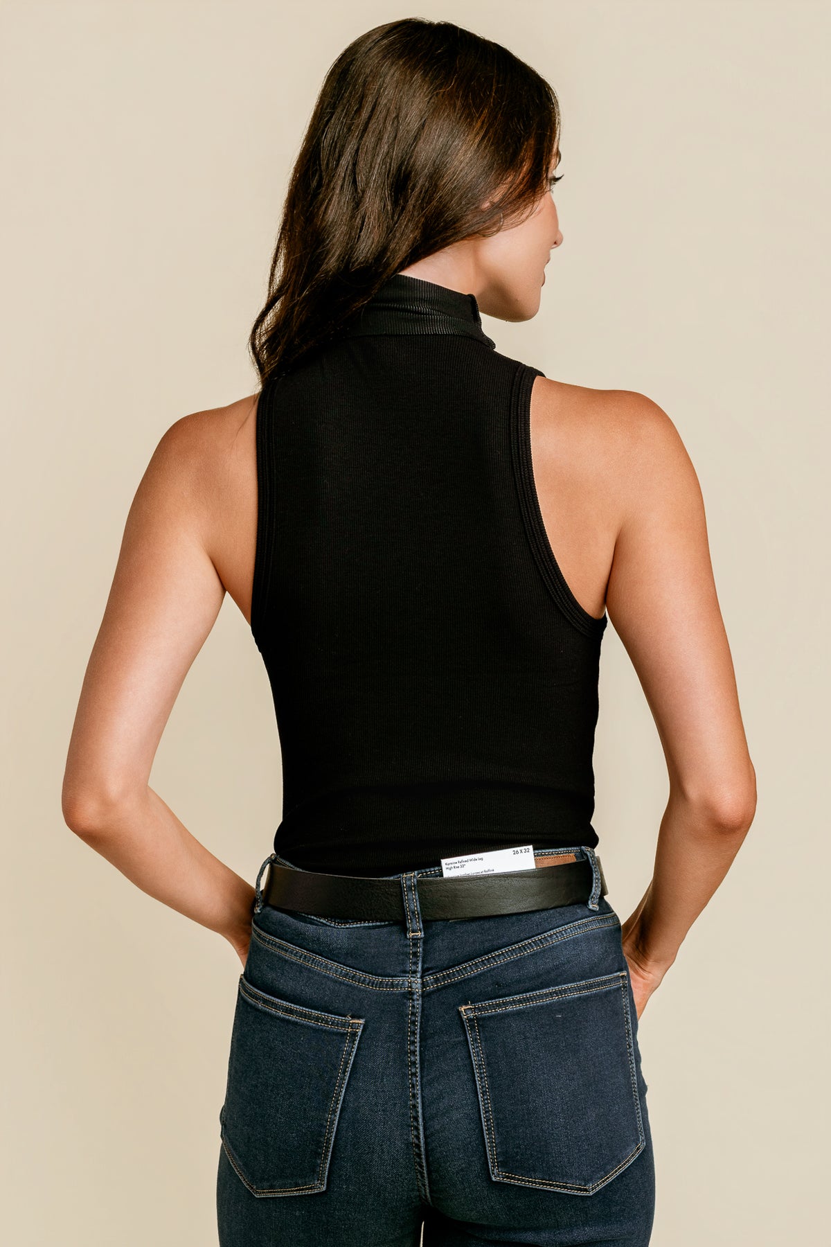 Faey Sleeveless Turtleneck